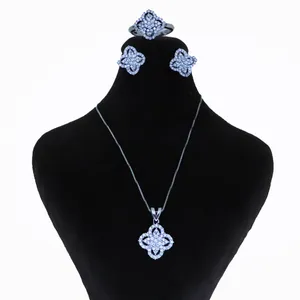 نیم ست نقره زنانه مدل 37