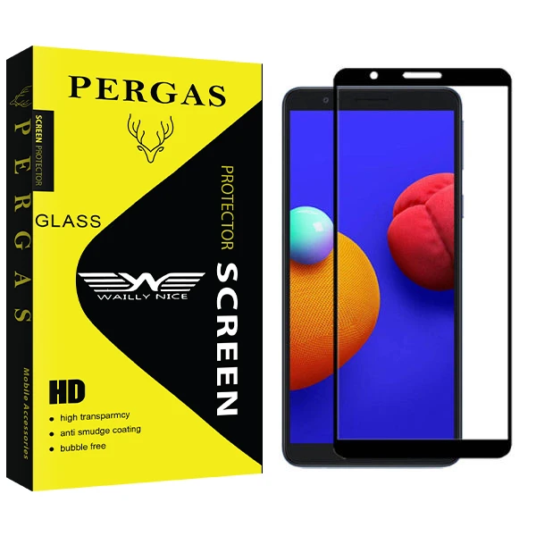 محافظ صفحه نمایش سرامیکی وایلی نایس مدل Pergas Glass مناسب برای گوشی موبایل سامسونگ Galaxy m01 core