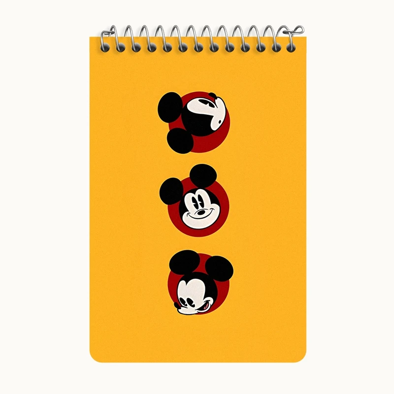 دفتر یادداشت 50 برگ خندالو طرح میکی موس کد F8607