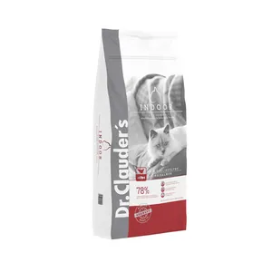 غذا خشک گربه بالغ دکتر کلادر مدل ایندور طعم مرغ و ماهی وزن 10000 گرم