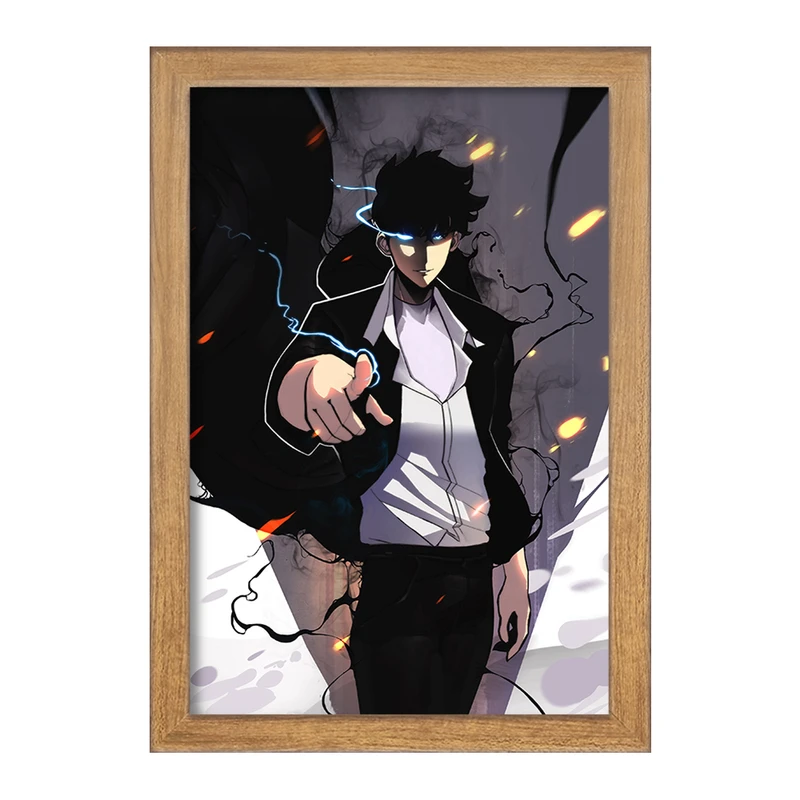 تابلو خندالو مدل سونگ جین وو انیمه تک رو کد 33776