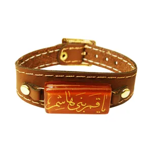 دستبند مدل چرمی کد D 98