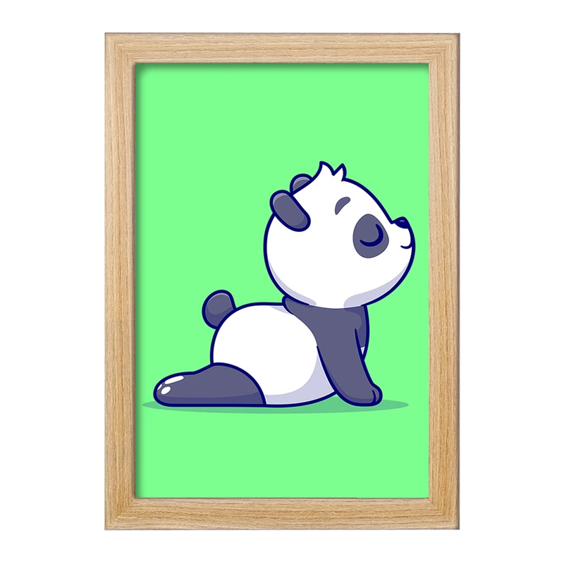 تابلو خندالو مدل حیوانات بامزه پاندا کد 29439