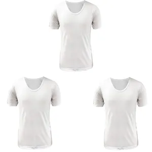 زیرپوش آستین دار مردانه کوالیتی حسین رحیمی کوفه کیو آر مدل  6003 مجموعه 3 عددی