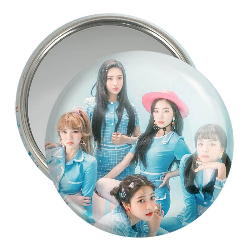 آینه جیبی خندالو مدل گروه رد ولوت Red Velvet  کد 13001