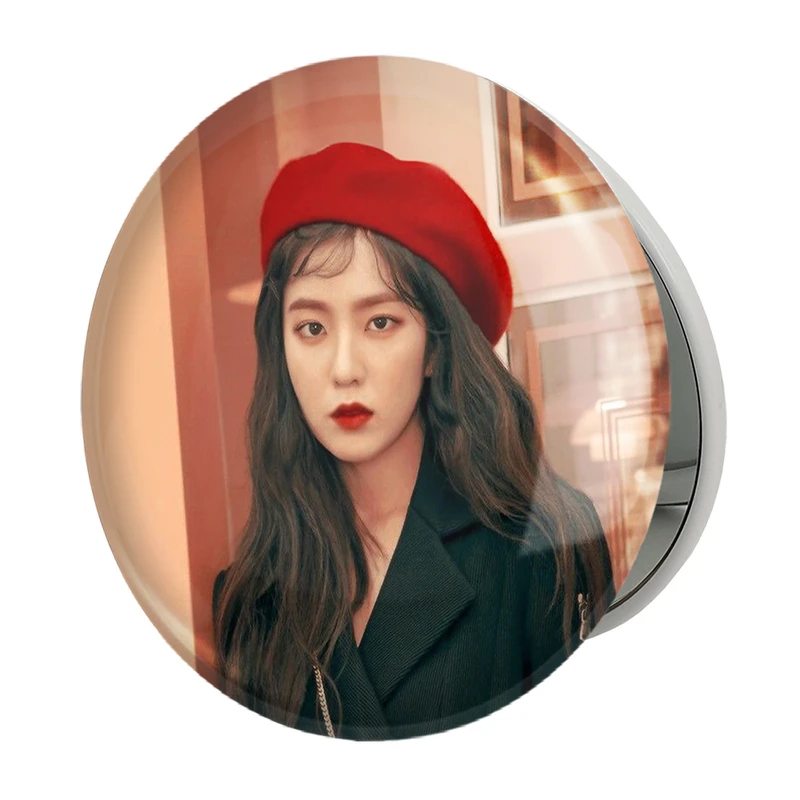 آینه جیبی خندالو طرح آیرین گروه رد ولوت Red Velvet مدل تاشو کد 13006 