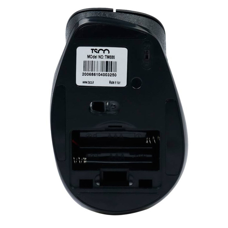 ماوس بی سیم تسکو مدل TM 686W 3 در وبزینر ماوس بی سیم تسکو مدل TM 686W
