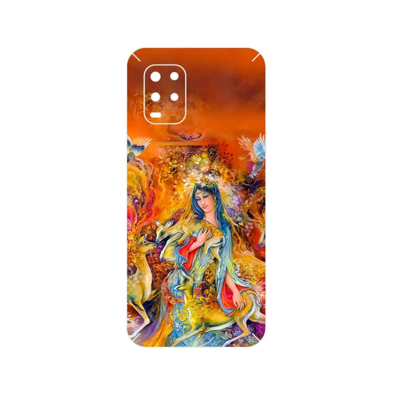 برچسب پوششی ماهوت مدل Persian miniature 2 مناسب برای گوشی موبایل شیائومی Mi 10 Lite 5G