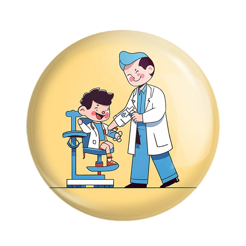 پیکسل خندالو مدل پزشک و پرستار کودکانه کد 36502