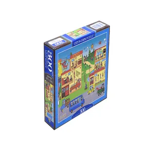 پازل 300 تکه طرح شهر پليس ها   مدل 8038