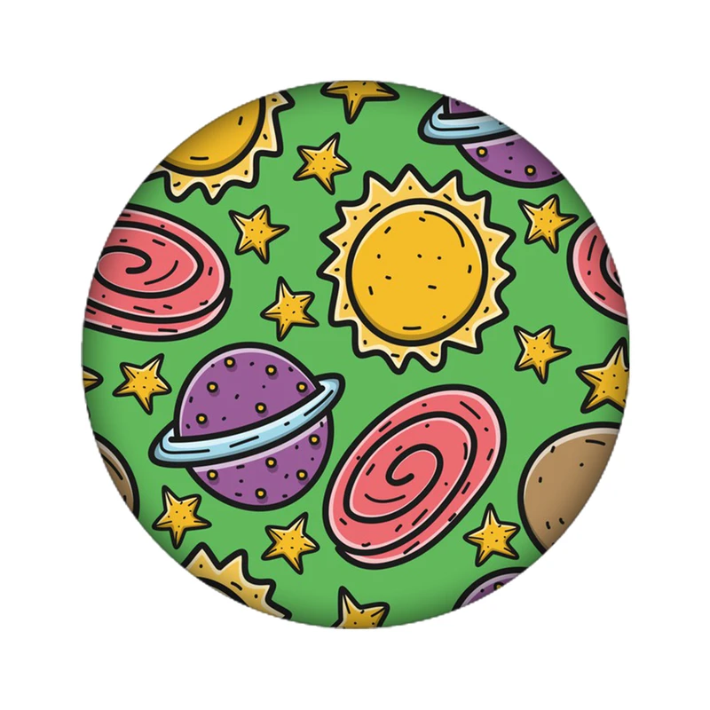 استیکر لپ تاپ طرح سیاره کد 4859