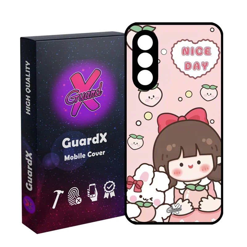 کاور گارد ایکس طرح دختر مدل 10522 مناسب برای گوشی موبایل سامسونگ Galaxy A56 / A56 5G