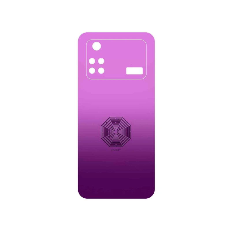 برچسب پوششی ماهوت مدل Minimal Maze مناسب برای گوشی موبایل شیائومی Poco M4 Pro 4G