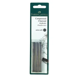 زغال طراحی فابر کاستل مدل Extra soft کد 131849 بسته 3 عددی