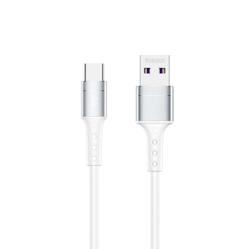 کابل تبدیل USB به USB-C ریمکس مدل RC-198a 5A طول 1 متر