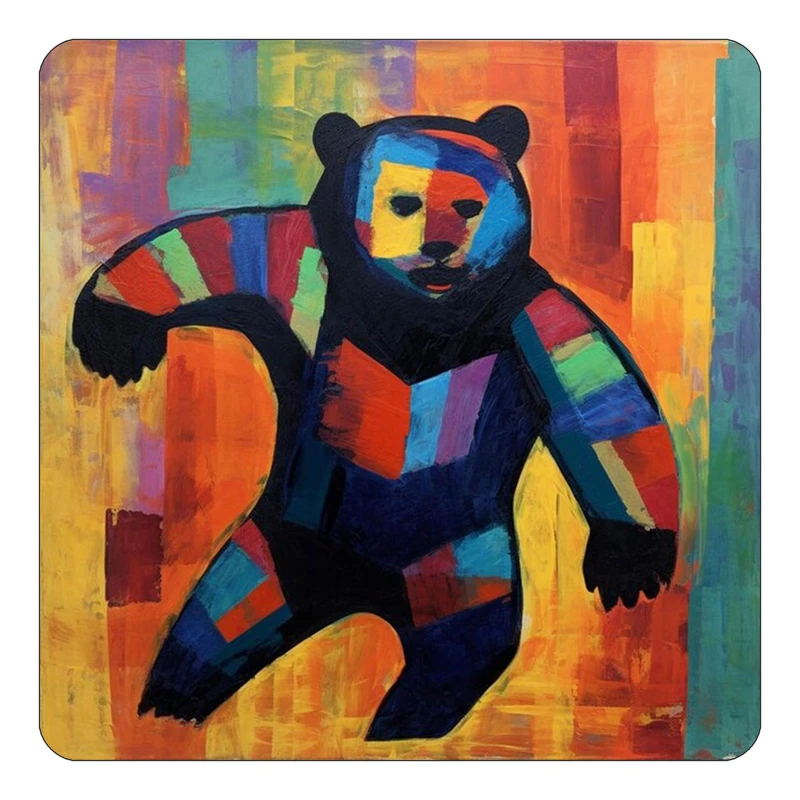 مگنت کاکتی طرح حیوانات رنگی مدل mp26000