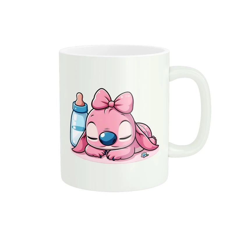 ماگ پادآفرین مدل کارتون استیچ و لیلو Stitch کد PM3901