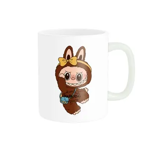 ماگ پاد آفرین مدل فانتزی طرح عروسک لبوبو Labubu ترند کد p10735