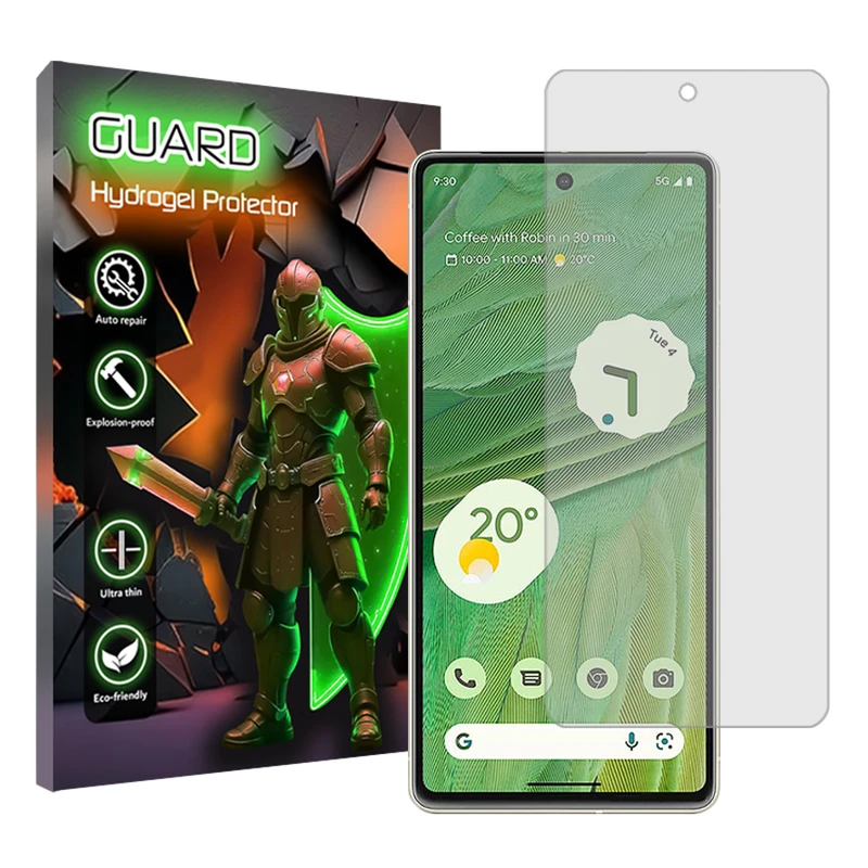 محافظ صفحه نمایش شفاف گارد مدل Tough مناسب برای گوشی موبایل گوگل Pixel 7