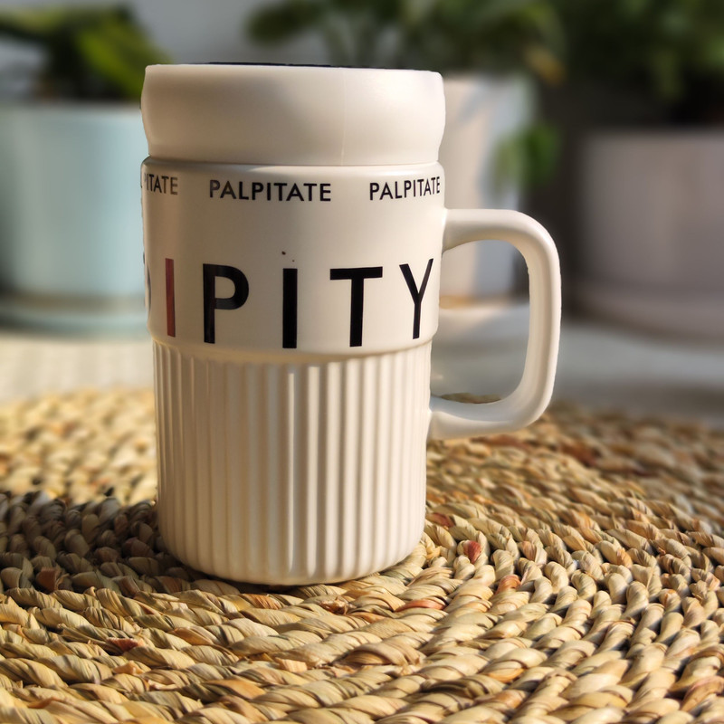 ماگ مدل درب آیینه ای طرح شیاردار-سرندیپیتی