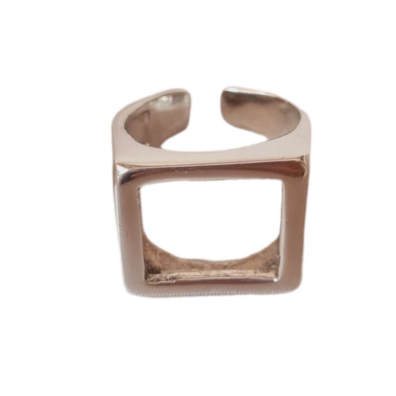 انگشتر زنانه مدل مربع مربعی