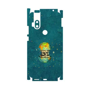 MAHOOT Collage of Earth Face-FullSkin Cover Sticker for Motorola One Hyper