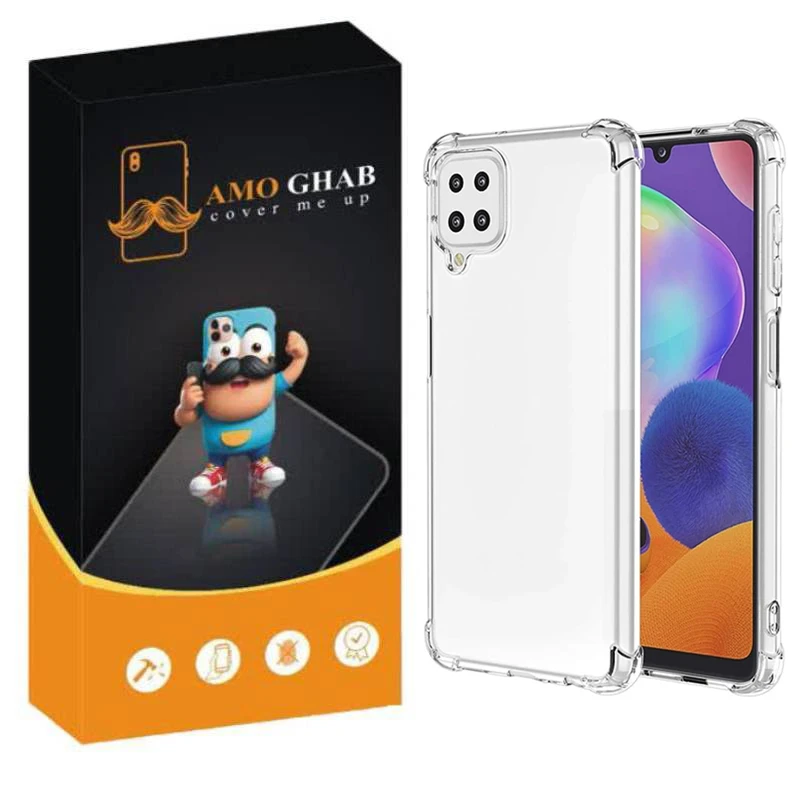 کاور عمو قاب مدل Crystal مناسب برای گوشی موبایل سامسونگ Galaxy A22 4G