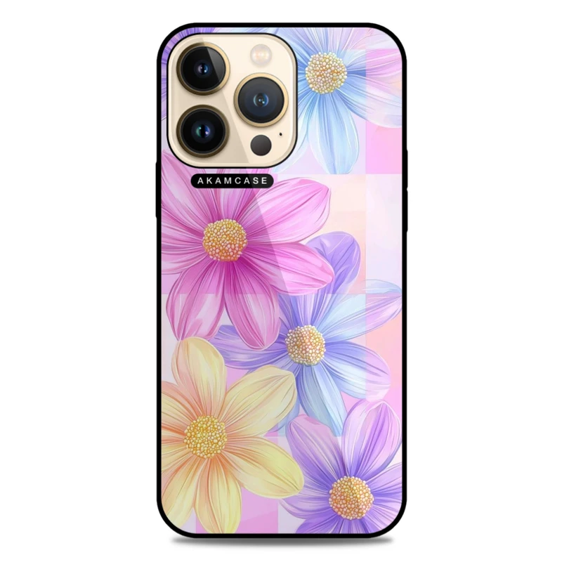 کاور آکام مدل AMC-WA13PRO-FLOWERS-31 مناسب برای گوشی موبایل اپل iPhone 13 Pro