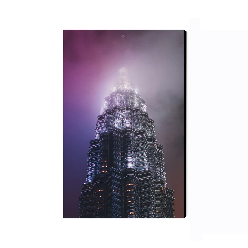 تابلو شاسی عرش مدل فانتزی منظره شهر کد As2483 