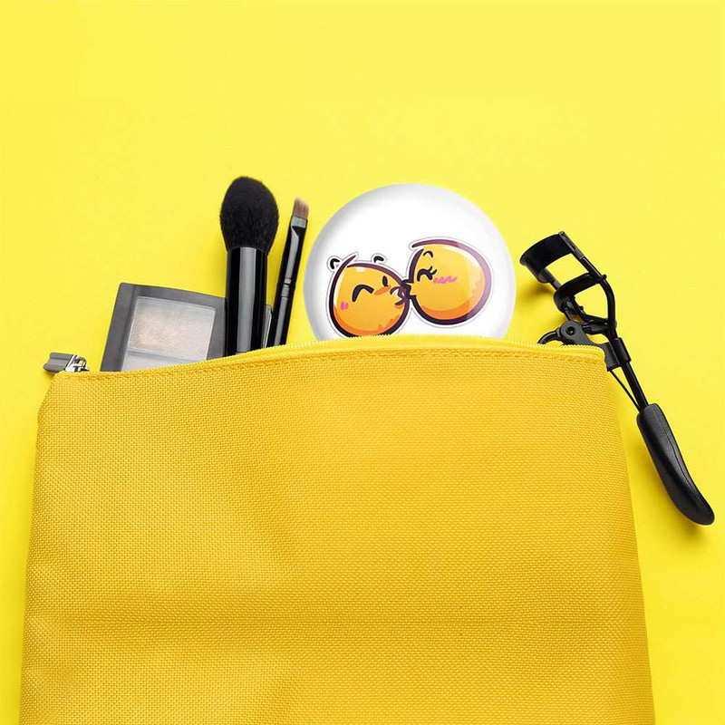 آینه جیبی خندالو مدل ایموجی Emoji  کد 5968