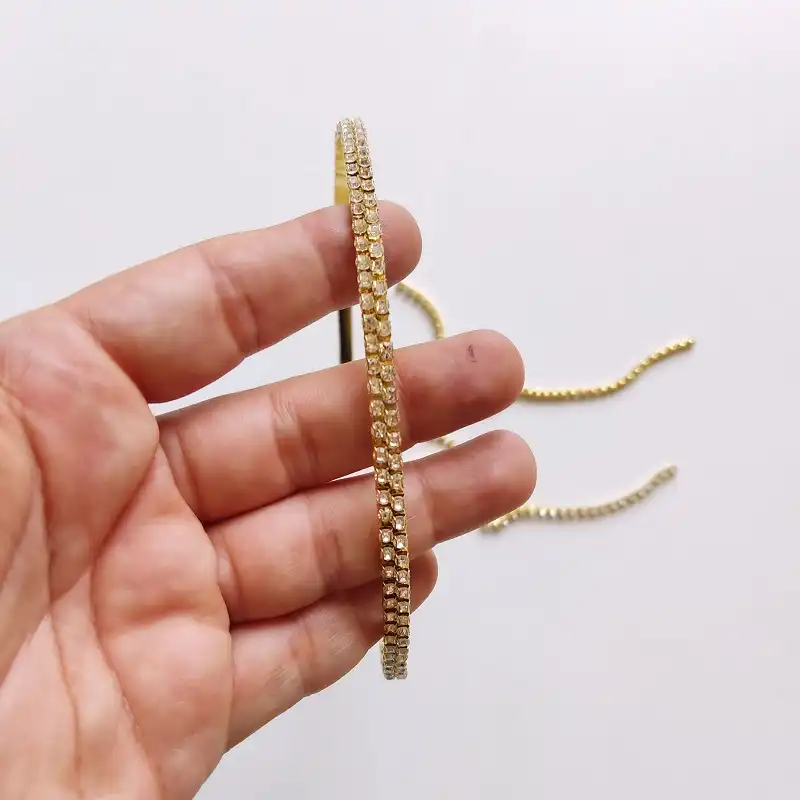 تل مو زنانه مدل نگین دار