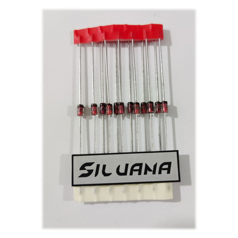 دیود زنر 10 ولت 1وات ان اکس پی کد Silvana-Z02 بسته 15 عددی