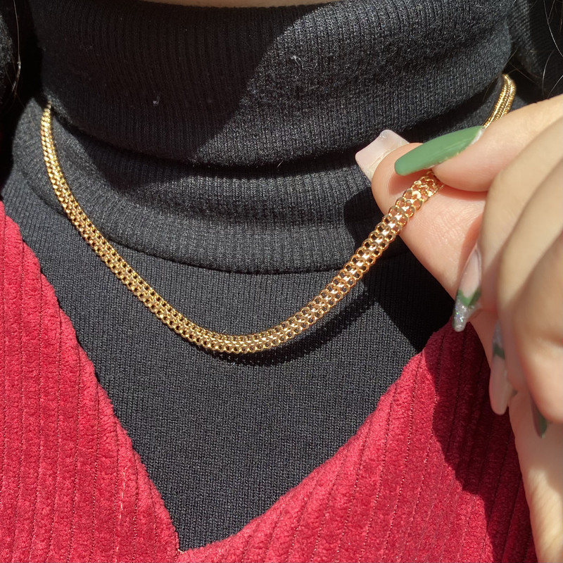 زنجیر زنانه ژوپینگ مدل حصیری