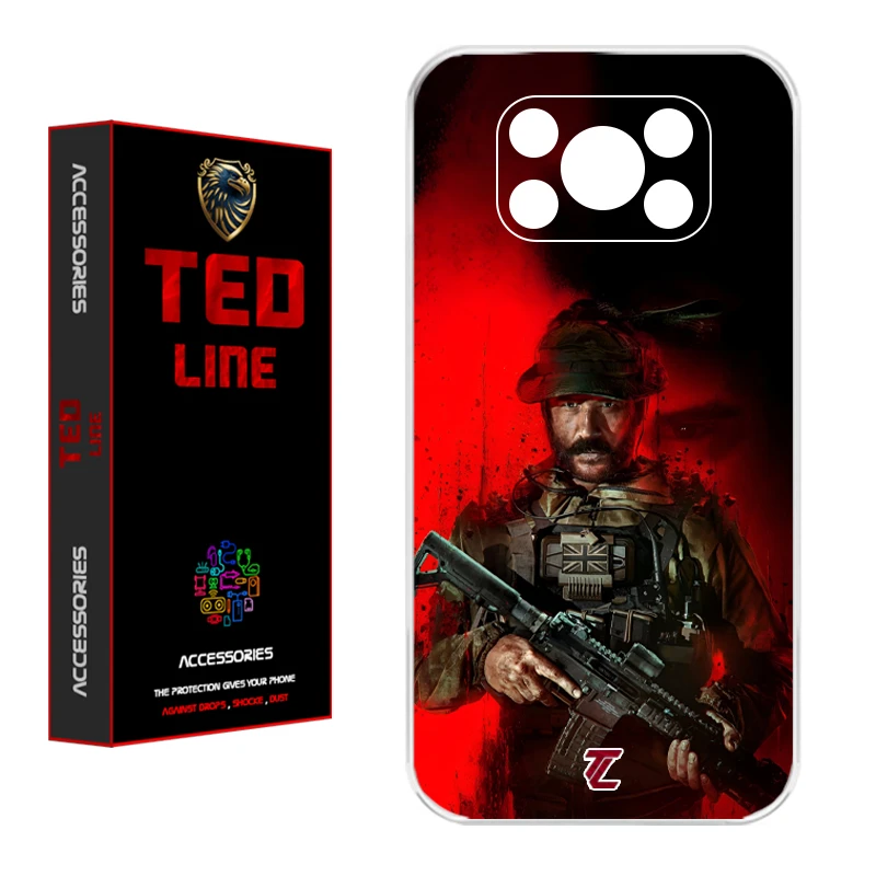 کاور تدلاین طرح کاپیتان پرایس کد 1200 مناسب برای گوشی موبایل شیائومی Poco X3 / X3 Pro / X3 NFC