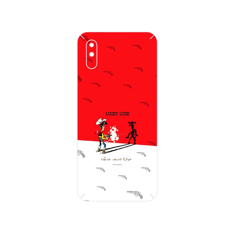 برچسب پوششی ماهوت مدل Lucky Luke مناسب برای گوشی موبایل آنر 9A