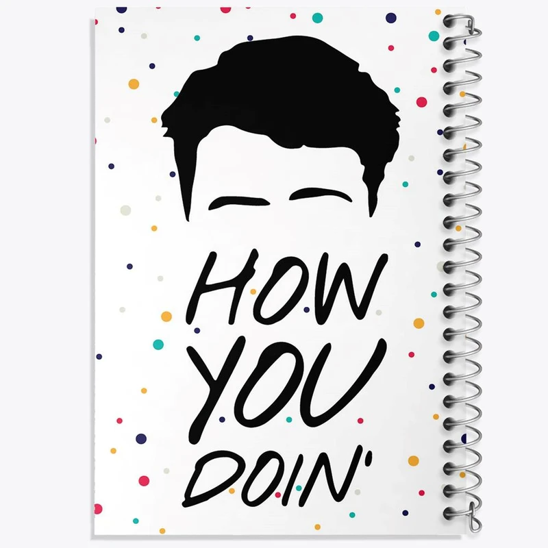 دفتر مشق 100 برگ خندالو طرح سریال فرندز Friends کد 3146