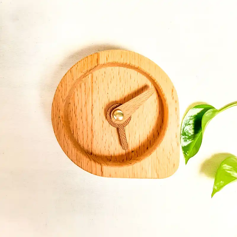 ساعت رومیزی چوبی مدل SB-13