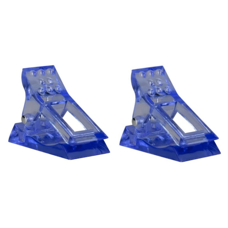 پینچر ناخن طرح کلیپسی مدل شیشه ای مجموعه 2 عددی