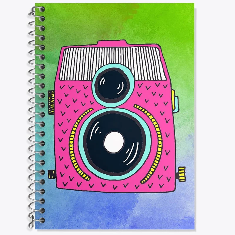 دفتر لغت 50 برگ خندالو مدل دوربین کد 1711