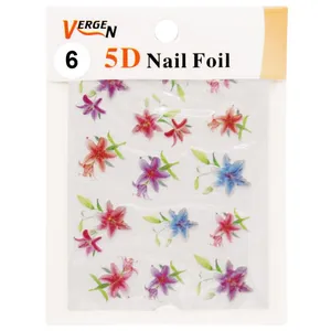 استیکر طراحی ناخن ورژن مدل GS1256