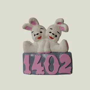 مجسمه طرح نماد سال 1402 مدل استند خرگوش