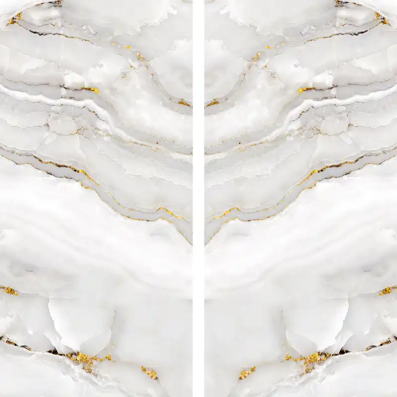 پرده مدل پانچی طرح ماربل سایز 280x145 سانتی متر