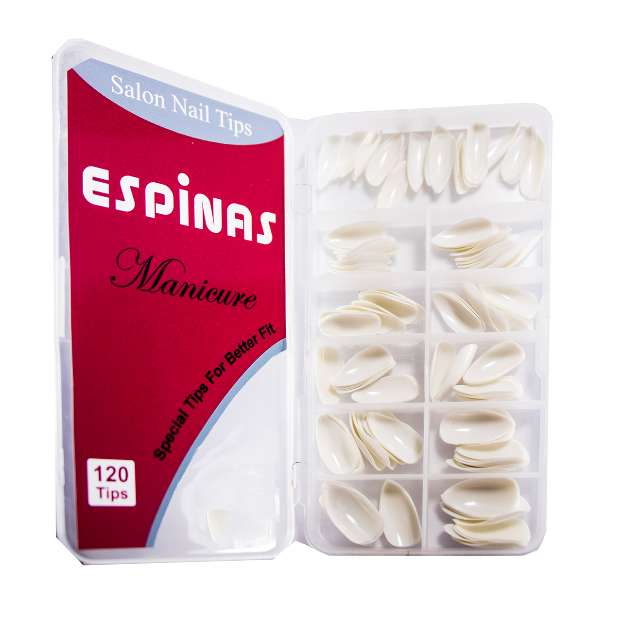 ناخن مصنوعی اسپیناس مدل PNT120 بسته 120 عددی