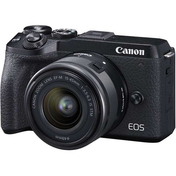 دوربین دیجیتال بدون آینه کانن مدل EOS M6 Mark II kit 15-45mm دوربین دیجیتال بدون آینه کانن مدل EOS M6 Mark II kit 15-45mm
