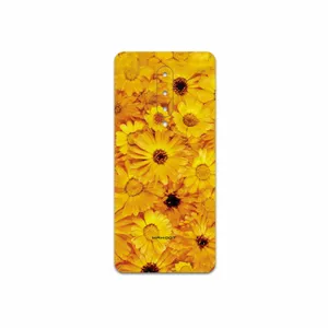 MAHOOT Yellow-Flower Cover Sticker for OnePlus 8
