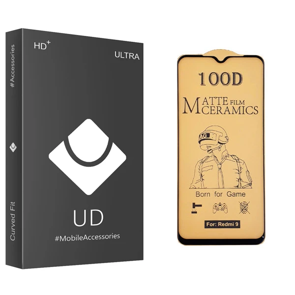 محافظ صفحه نمایش سرامیکی یو دی مدل ULTRA مناسب برای گوشی موبایل شیائومی Redmi 9