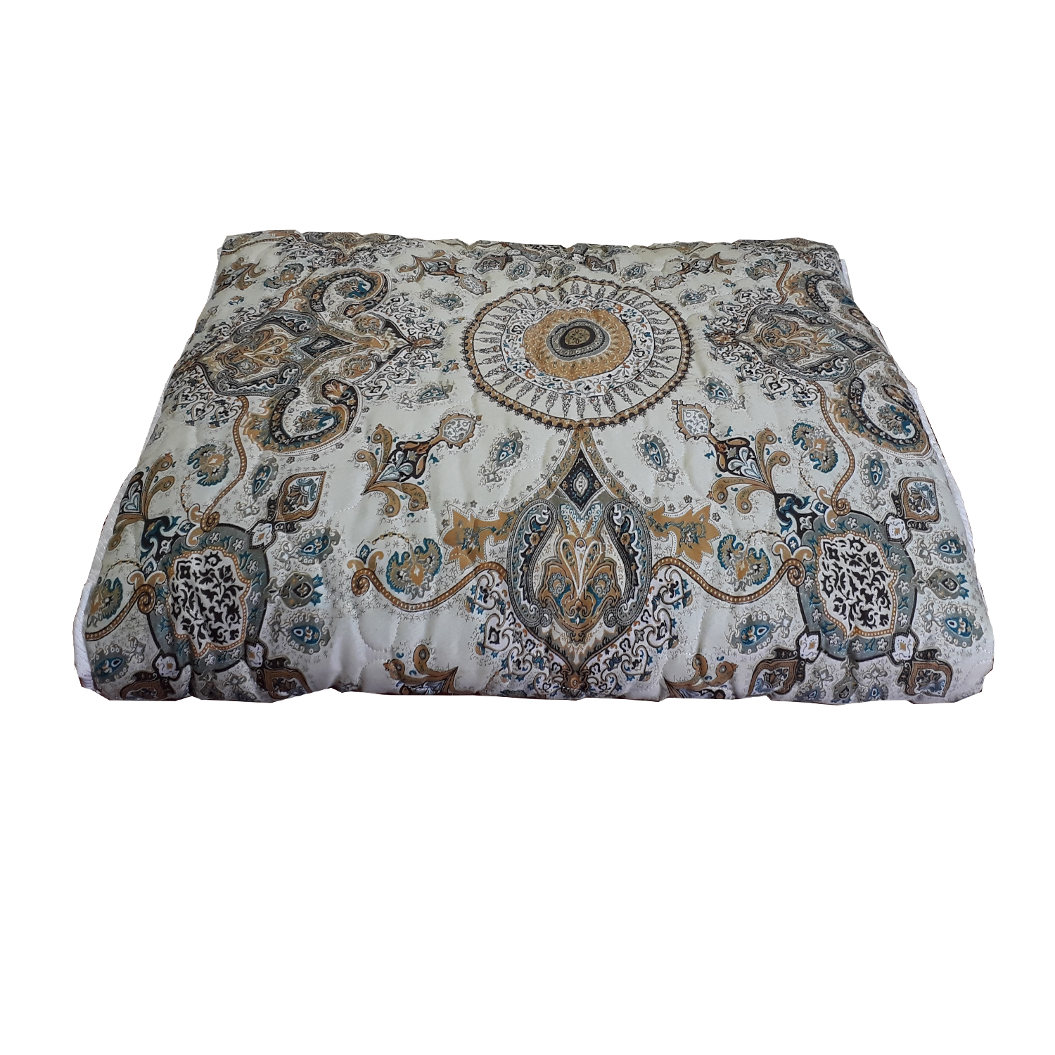 تشک مهمان سندس مدل گل خورشیدی سایز 190x90 سانتی متر