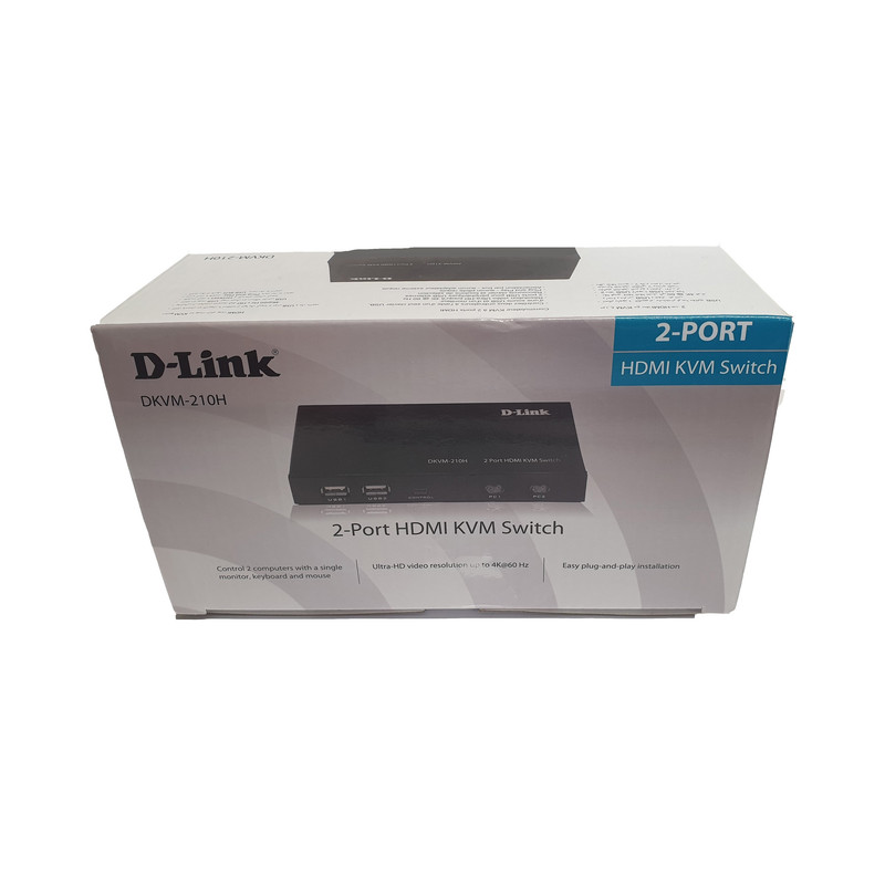 سوییچ 2 پورت KVM دی لینک مدل DKVM-210H 3