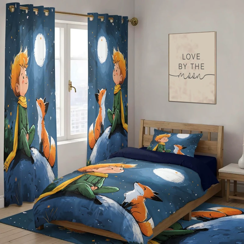 سرویس خواب مدل پسرانه کد ۰۹۴۳ یک نفره ۴ تکه