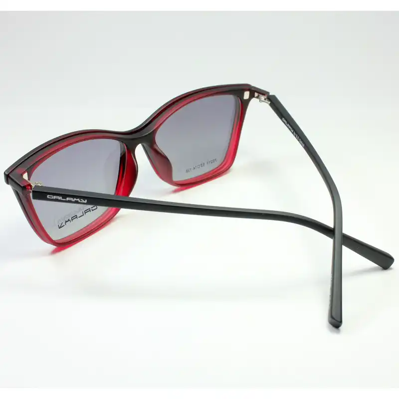 فریم عینک طبی گلکسی مدل 70211 به همراه کاور آفتابی